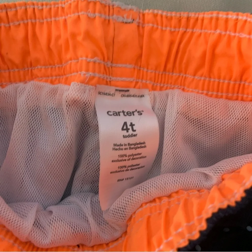 Carter’s Navy Polka Dot Swim Shorts